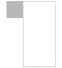 Hundezwinger Schwarz 10,89 m² Stahl