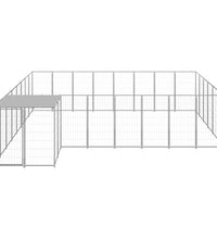 Hundezwinger Silbern 15,73 m² Stahl