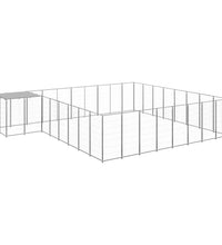 Hundezwinger Silbern 20,57 m² Stahl
