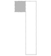 Hundezwinger Schwarz 7,26 m² Stahl