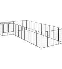 Hundezwinger Schwarz 13,31 m² Stahl