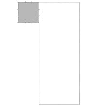 Hundezwinger Schwarz 13,31 m² Stahl