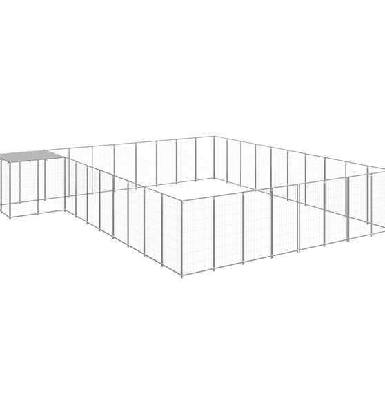 Hundezwinger Silbern 25,41 m² Stahl