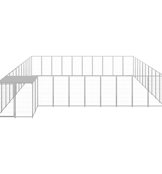 Hundezwinger Silbern 31,46 m² Stahl