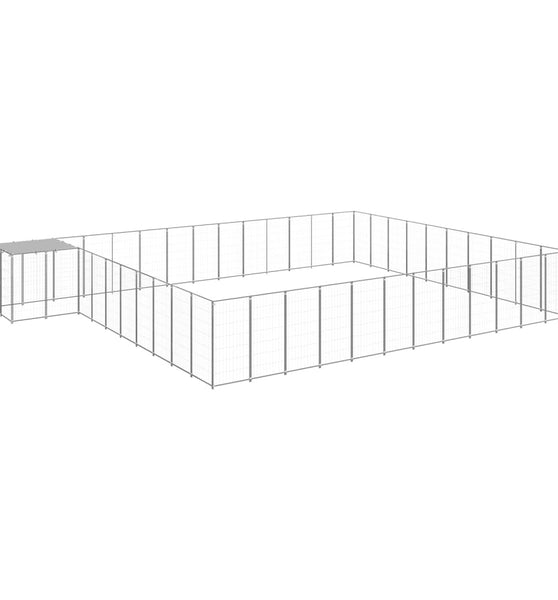Hundezwinger Silbern 37,51 m² Stahl
