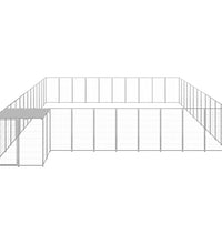 Hundezwinger Silbern 37,51 m² Stahl