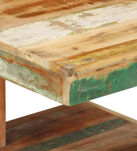 Couchtisch 45x45x40 cm Altholz Massiv