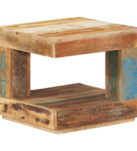 Couchtisch 45x45x40 cm Altholz Massiv
