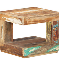 Couchtisch 45x45x40 cm Altholz Massiv