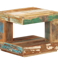 Couchtisch 45x45x40 cm Altholz Massiv