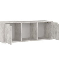 TV-Schrank Betongrau 88,5x27,5x30,5 cm Holzwerkstoff