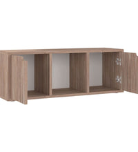 TV-Schrank Grau Sonoma-Eiche 88,5x27,5x30,5 cm Holzwerkstoff