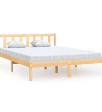 Massivholzbett Kiefernholz 160x200 cm