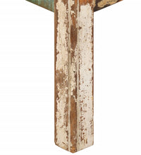 Couchtisch 80x80x40 cm Altholz Massiv