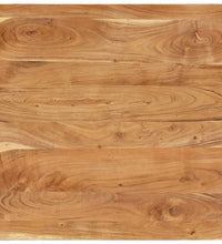 Couchtisch 80x80x40 cm Massivholz Akazie
