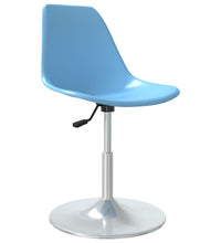 Esszimmerstühle 4 Stk. Drehbar Blau PP