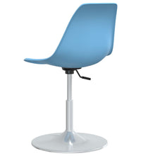 Esszimmerstühle 4 Stk. Drehbar Blau PP