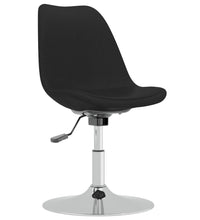 Esszimmerstühle 4 Stk. Drehbar Schwarz Stoff
