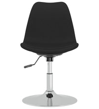 Esszimmerstühle 4 Stk. Drehbar Schwarz Stoff