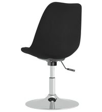 Esszimmerstühle 4 Stk. Drehbar Schwarz Stoff