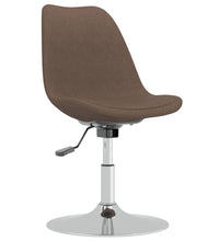 Esszimmerstühle 4 Stk. Drehbar Taupe Stoff
