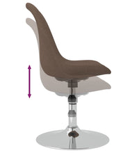 Esszimmerstühle 4 Stk. Drehbar Taupe Stoff