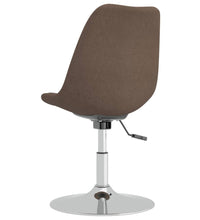 Esszimmerstühle 4 Stk. Drehbar Taupe Stoff