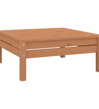 3-tlg. Garten-Lounge-Set Honigbraun Massivholz Kiefer