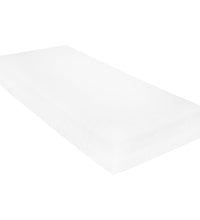 Tagesbett mit Matratze 90x200 cm Grau Kiefer Massivholz