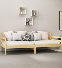 Tagesbett mit Matratze 90x200 cm Kiefer Massivholz