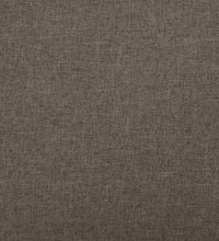 Hocker mit Stauraum 2 Stk. Braun Leinenoptik