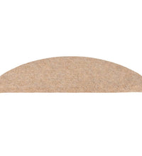 Stufenmatten Selbstklebend 15 Stk. 65x22,5x3,5 cm Beige