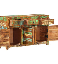 Sideboard 110x30x65 cm Altholz Massiv