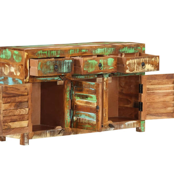 Sideboard 110x30x65 cm Altholz Massiv