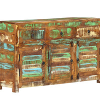 Sideboard 110x30x65 cm Altholz Massiv