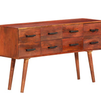 Sideboard 110x30x59 cm Massivholz Mango