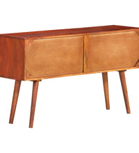 Sideboard 110x30x59 cm Massivholz Mango