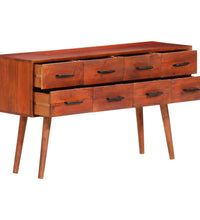 Sideboard 110x30x59 cm Massivholz Mango