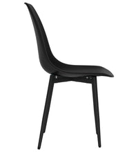 Esszimmerstühle 6 Stk. Schwarz PP