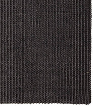 Teppich Natur Sisal 66x350 cm Schwarz