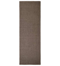 Teppich Natur Sisal 66x200 cm Braun