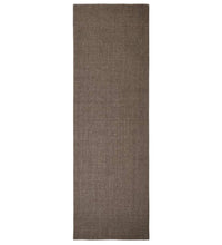 Teppich Natur Sisal 80x250 cm Braun