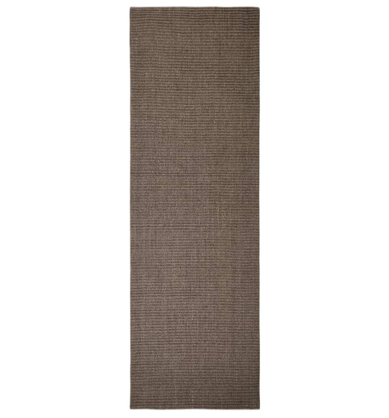 Teppich Natur Sisal 80x250 cm Braun