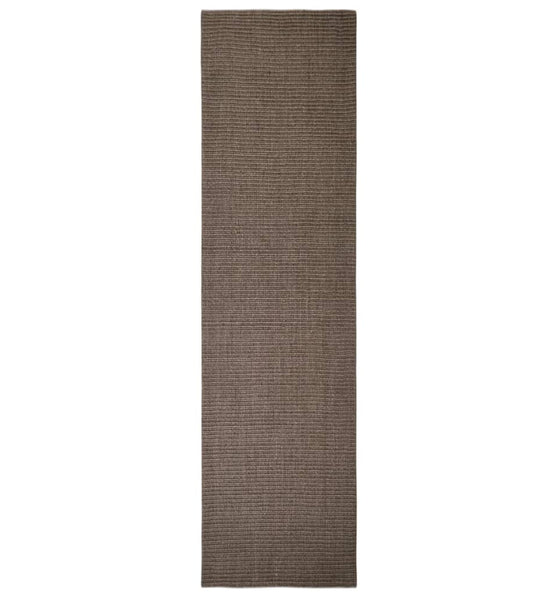 Teppich Natur Sisal 80x300 cm Braun