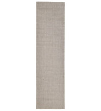 Teppich Natur Sisal 66x250 cm Sandfarbe