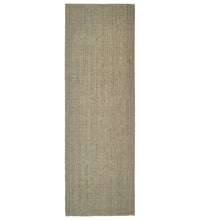 Teppich Natur Sisal 66x200 cm Grün