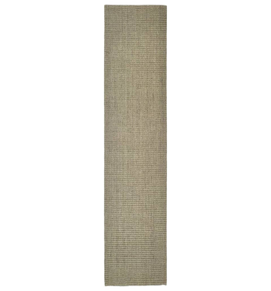 Teppich Natur Sisal 66x300 cm Grün