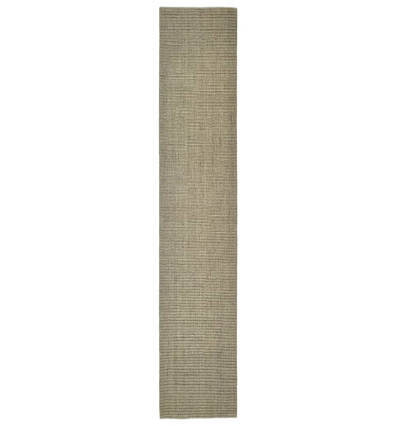 Teppich Natur Sisal 66x350 cm Grün