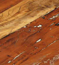 Couchtisch Ø68 cm Massivholz aus Altholz