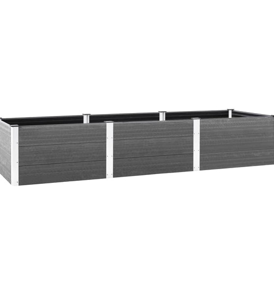 Hochbeet Grau 300x100x54 cm WPC
